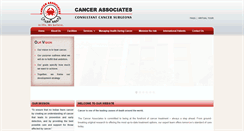 Desktop Screenshot of cancerassociates.org
